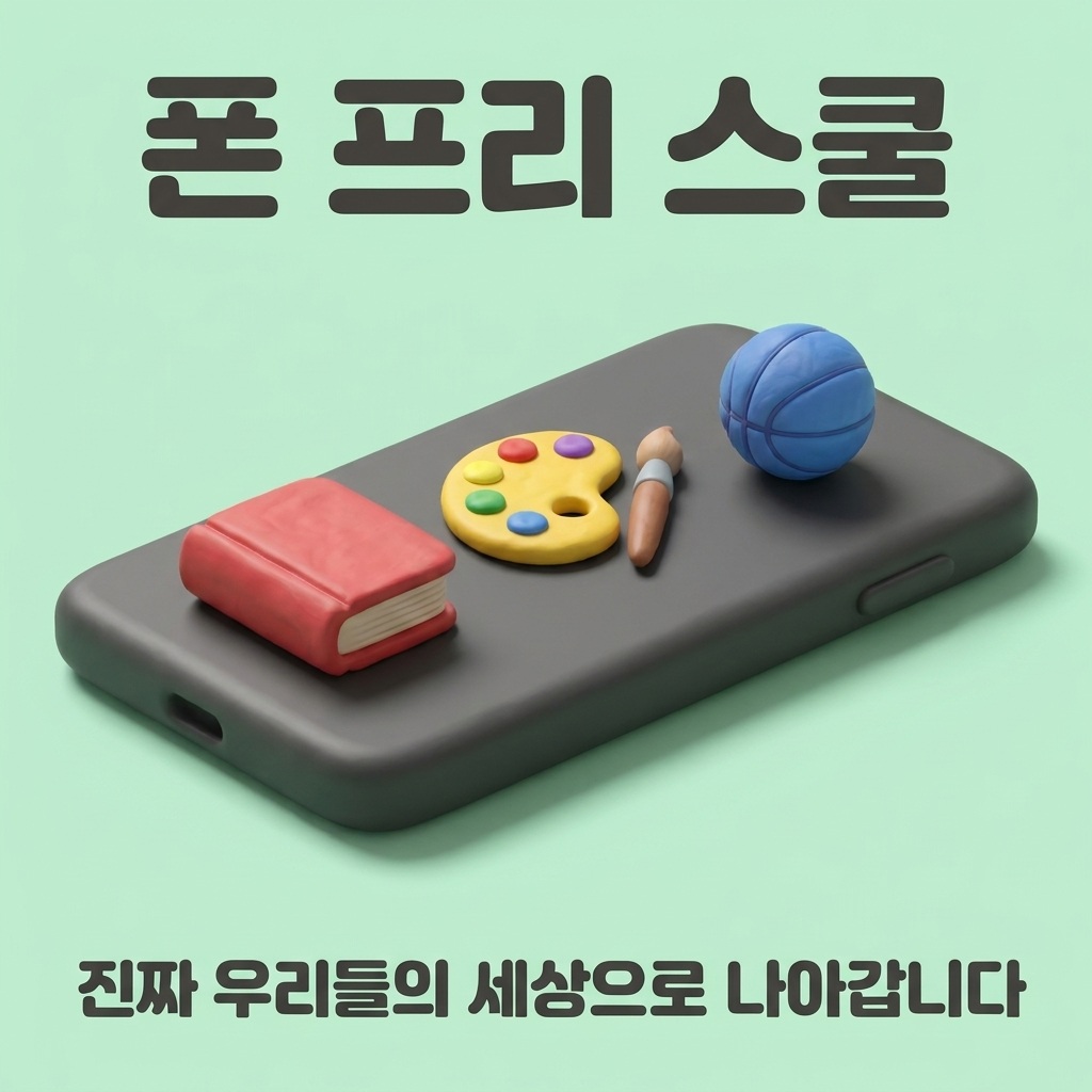 스마트폰 화면을 끄면, 진짜 우리들의 세상이 켜집니다! 📴✨