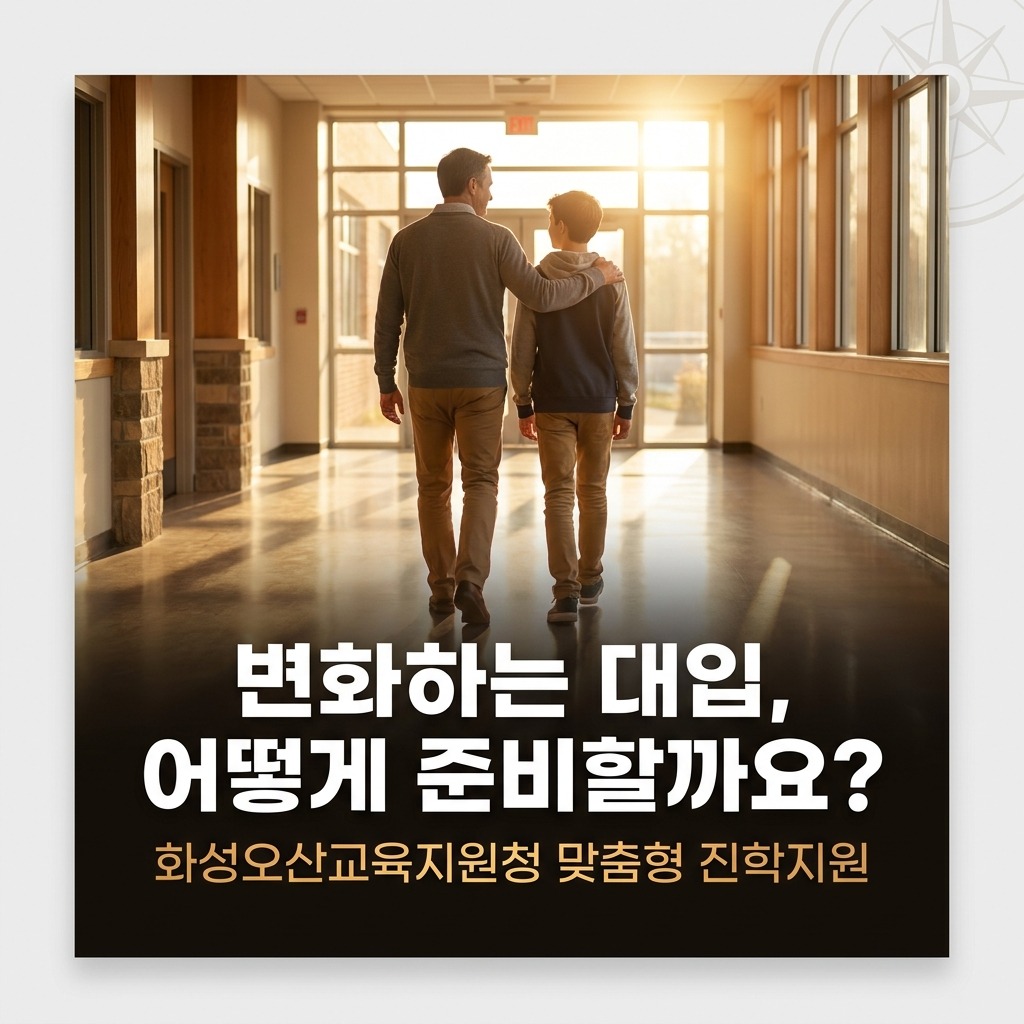 변화하는 대입, 어떻게 준비할지 막막하시죠? 🧐 화성오산교육지원청이 학부모님의 든든한 보탬이 되어 드립니다!