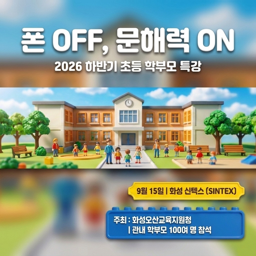 📱폰 OFF! 📖문해력 ON! 초등 학부모 특강 현장 속으로✨